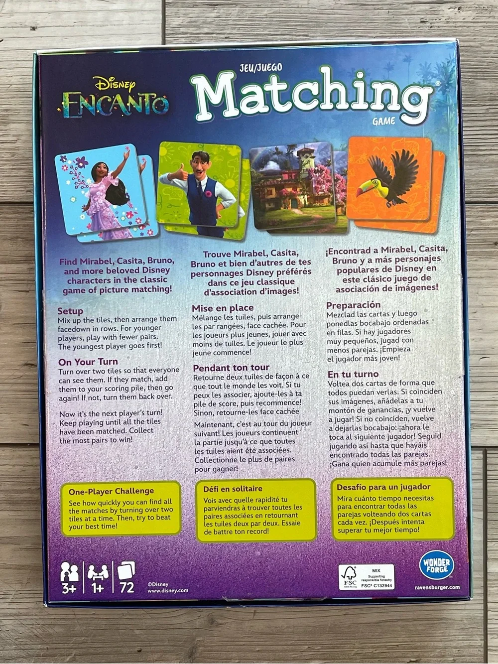 Wonder Forge Disney Encanto Matching Game